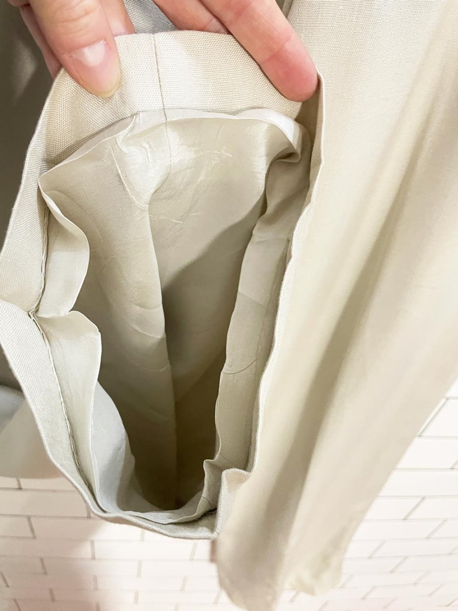 nwt vintage harvé benard pleated summer trouser | deadstock donlevys backroom - good market thrift store