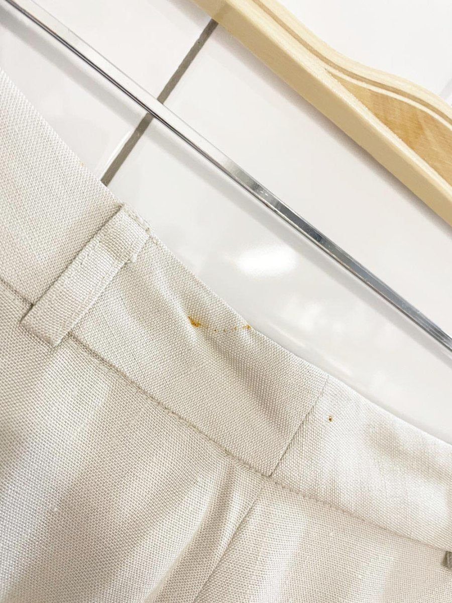 nwt vintage harvé benard pleated summer trouser | deadstock donlevys backroom - good market thrift store