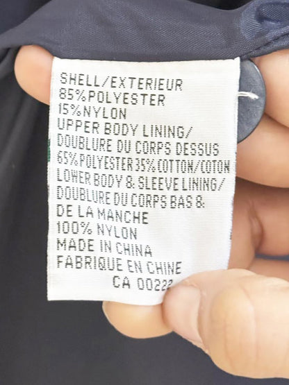 nwt vintage sequence soft touch double breasted belted trench coat - good market thrift store