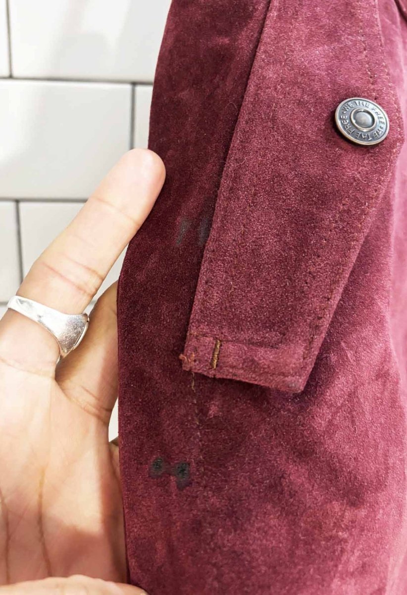 nwt we the free western faux suede mini skirt | free people - good market thrift store