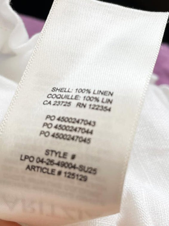 nwt wilfred dolores 100% organic linen bloomer mini shorts | aritzia - good market thrift store