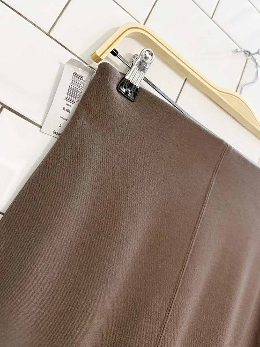 nwt wilfred lis soft pencil midi skirt | aritzia - good market thrift store