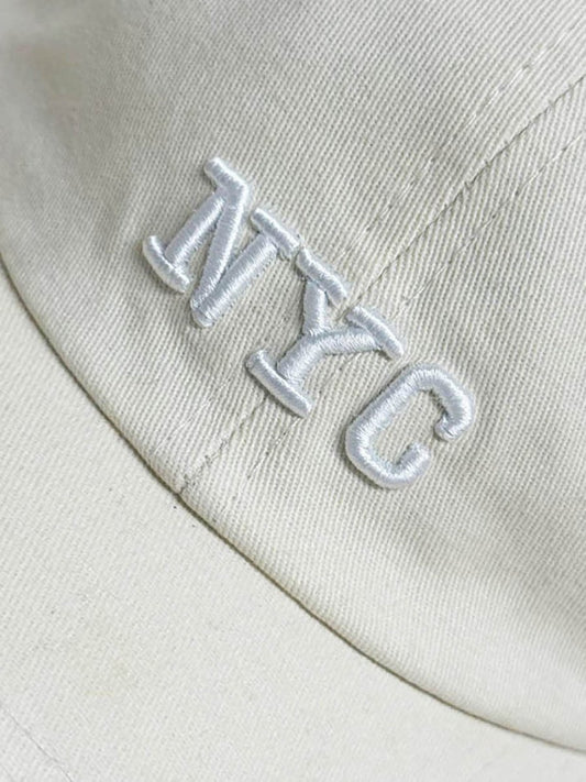 nyc 1987 embroidered cotton hat - good market thrift store