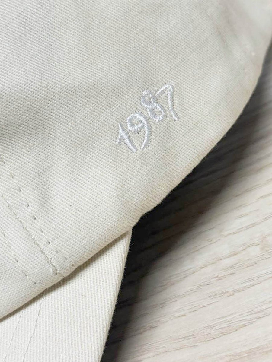 nyc 1987 embroidered cotton hat - good market thrift store
