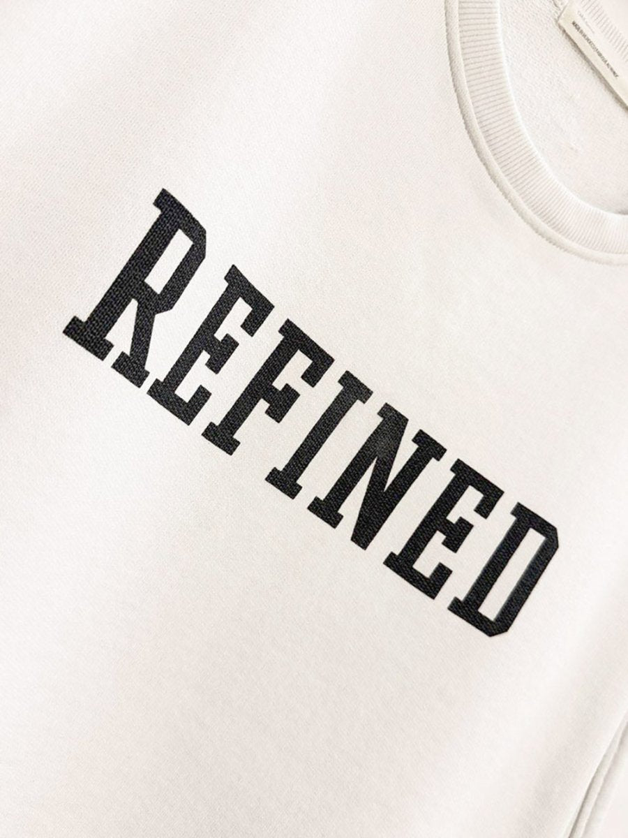 oak and fort refined oversized sweatshirt - good market thrift store