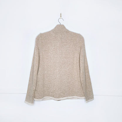 vintage 00s NR ice skaters knit cardigan