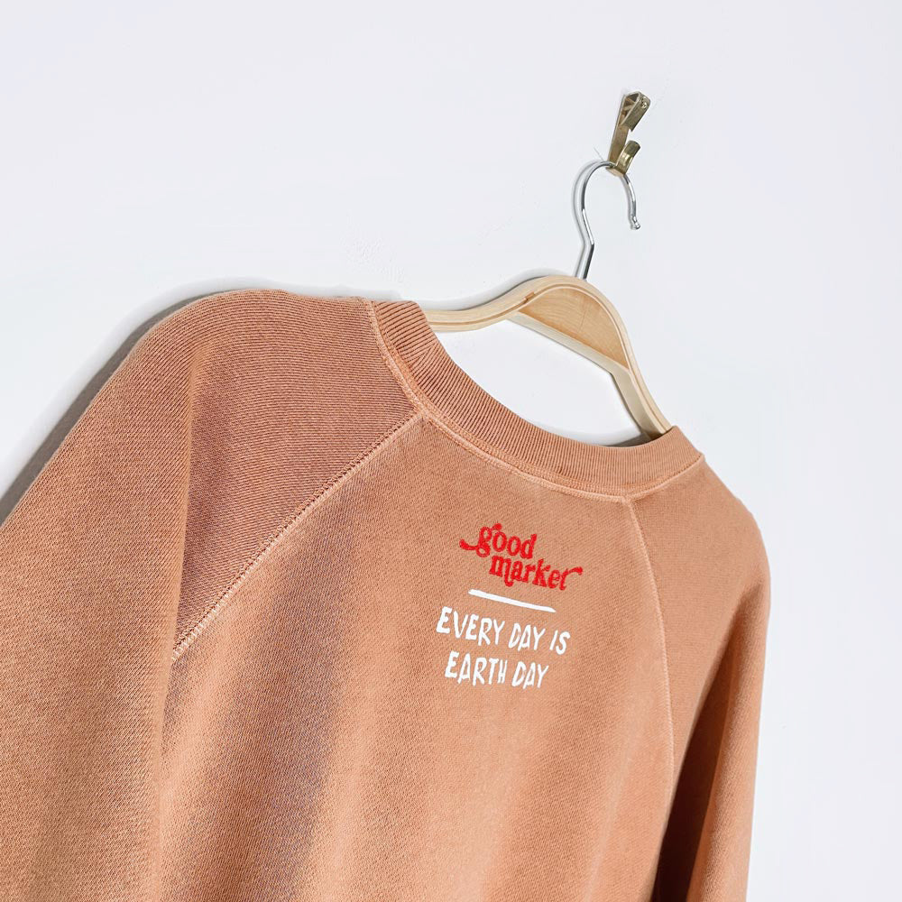 old navy x earth activist raglan sweatshirt