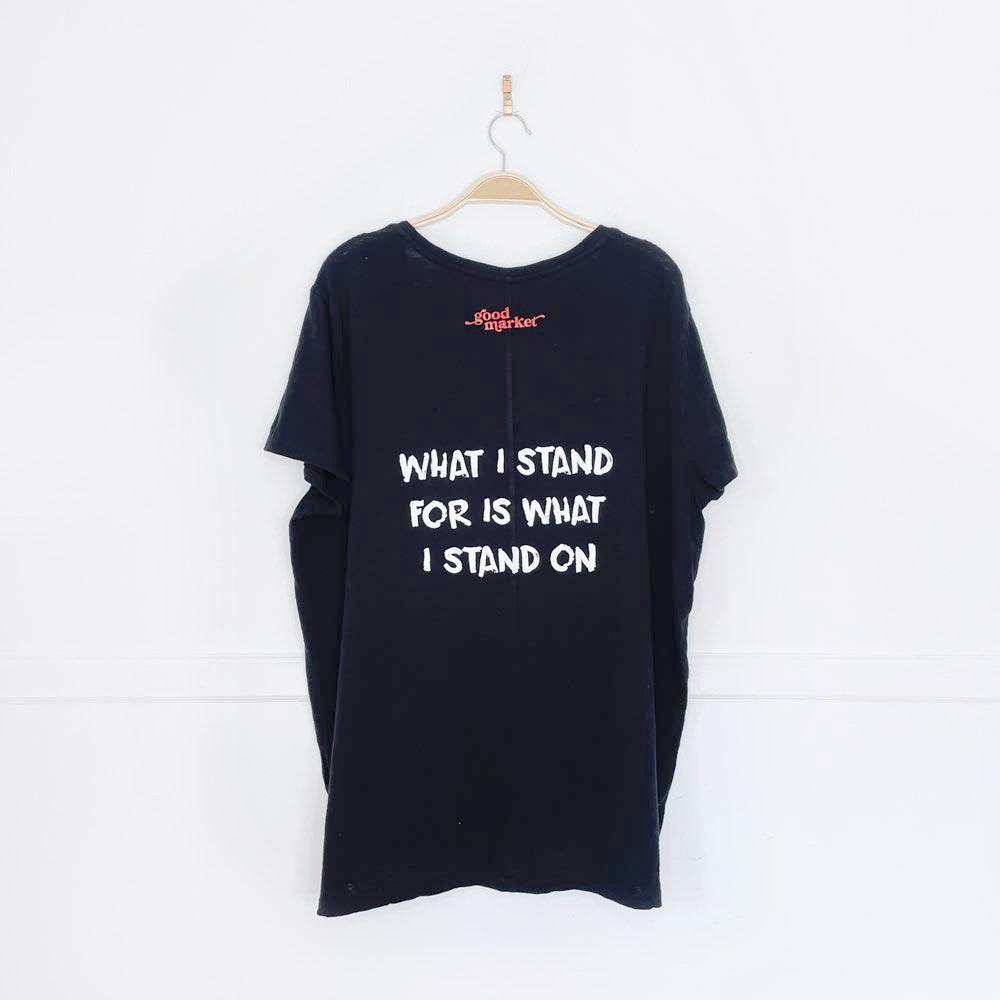 old navy x earth activist boyfriend pocket tee