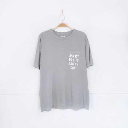 old navy x earth activist soft washed pocket tee