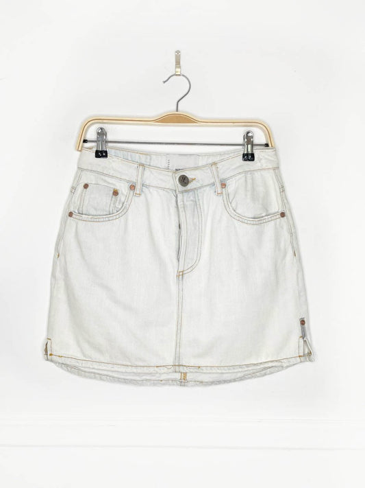 one teaspoon 2020 denim mini skirt - good market thrift store