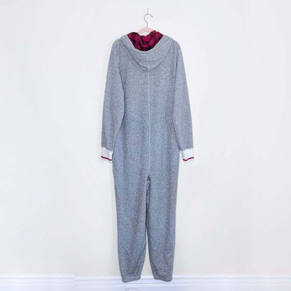 roots cabin salt & pepper onesie - size medium