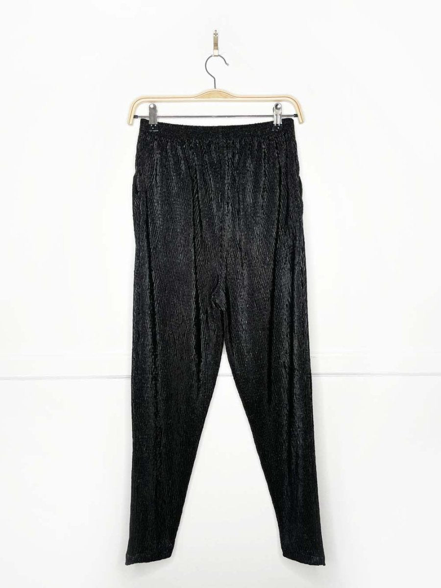 only pleated crinkle shine ankle pant - good market thrift store