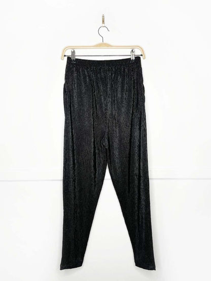 only pleated crinkle shine ankle pant - good market thrift store