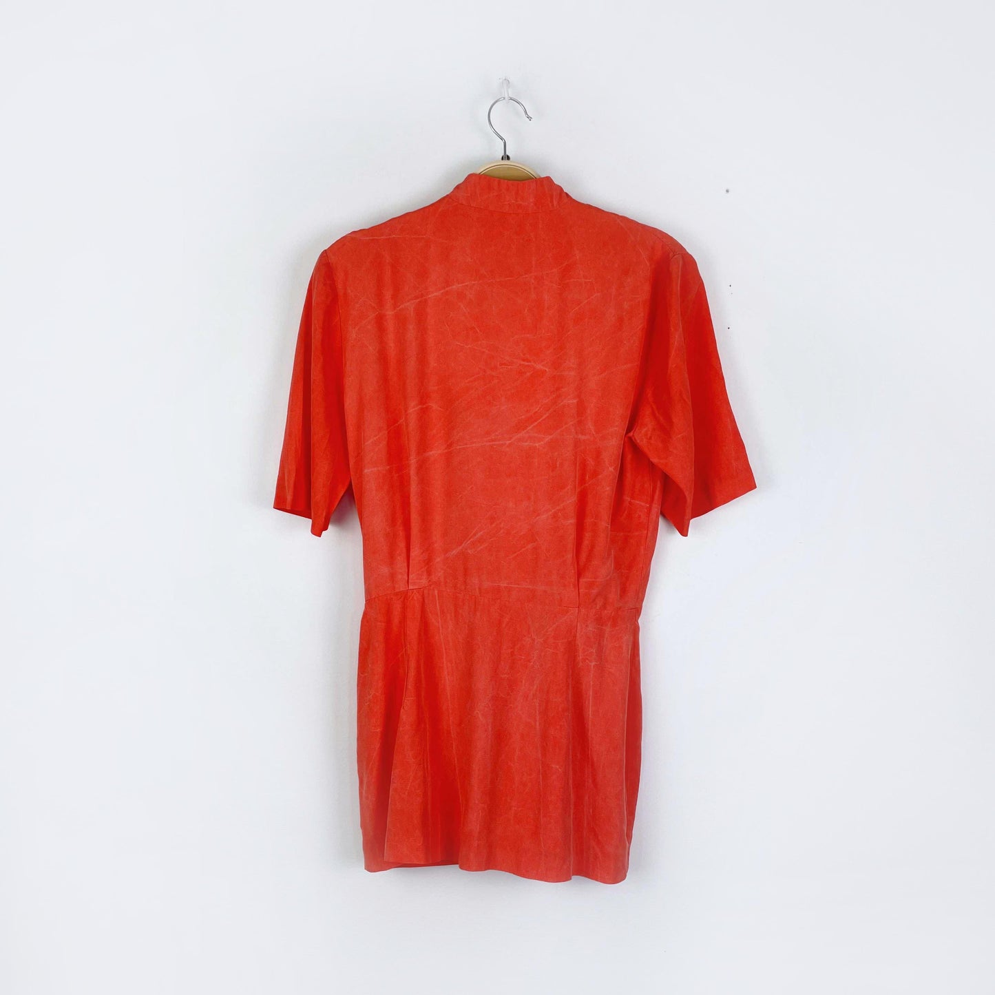 vintage petite sophisticate tie front blouse