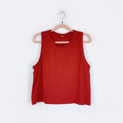 lululemon 2020 breeze by muscle crop tank