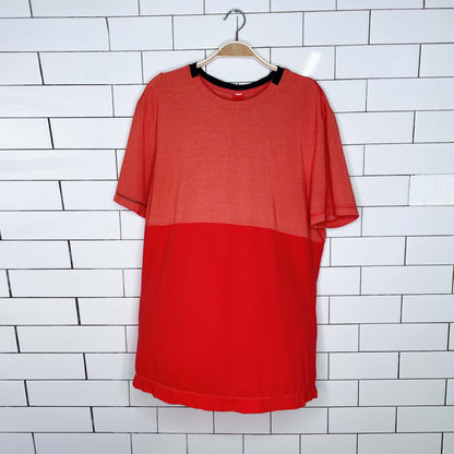 lululemon 2013 precise tee mesh - size large