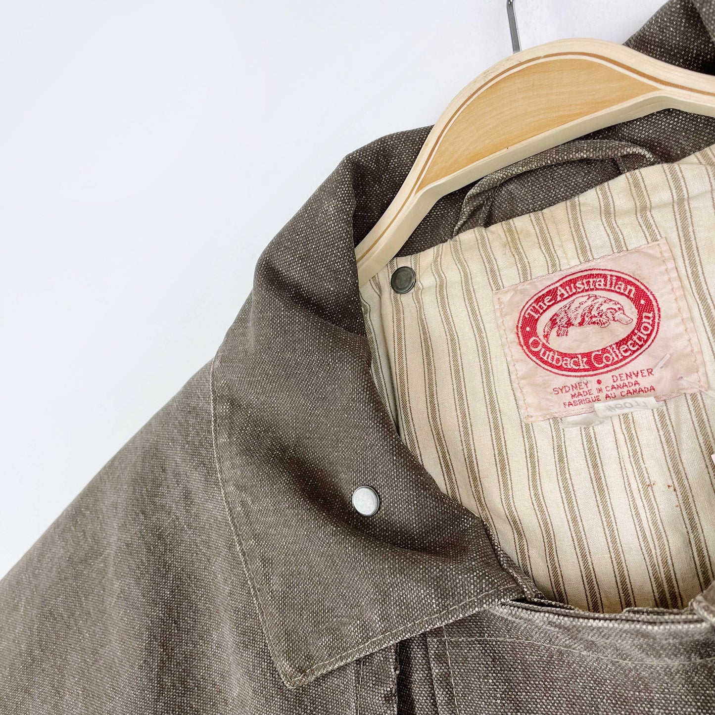 vintage the australian outback gunslinger jacket - size xl