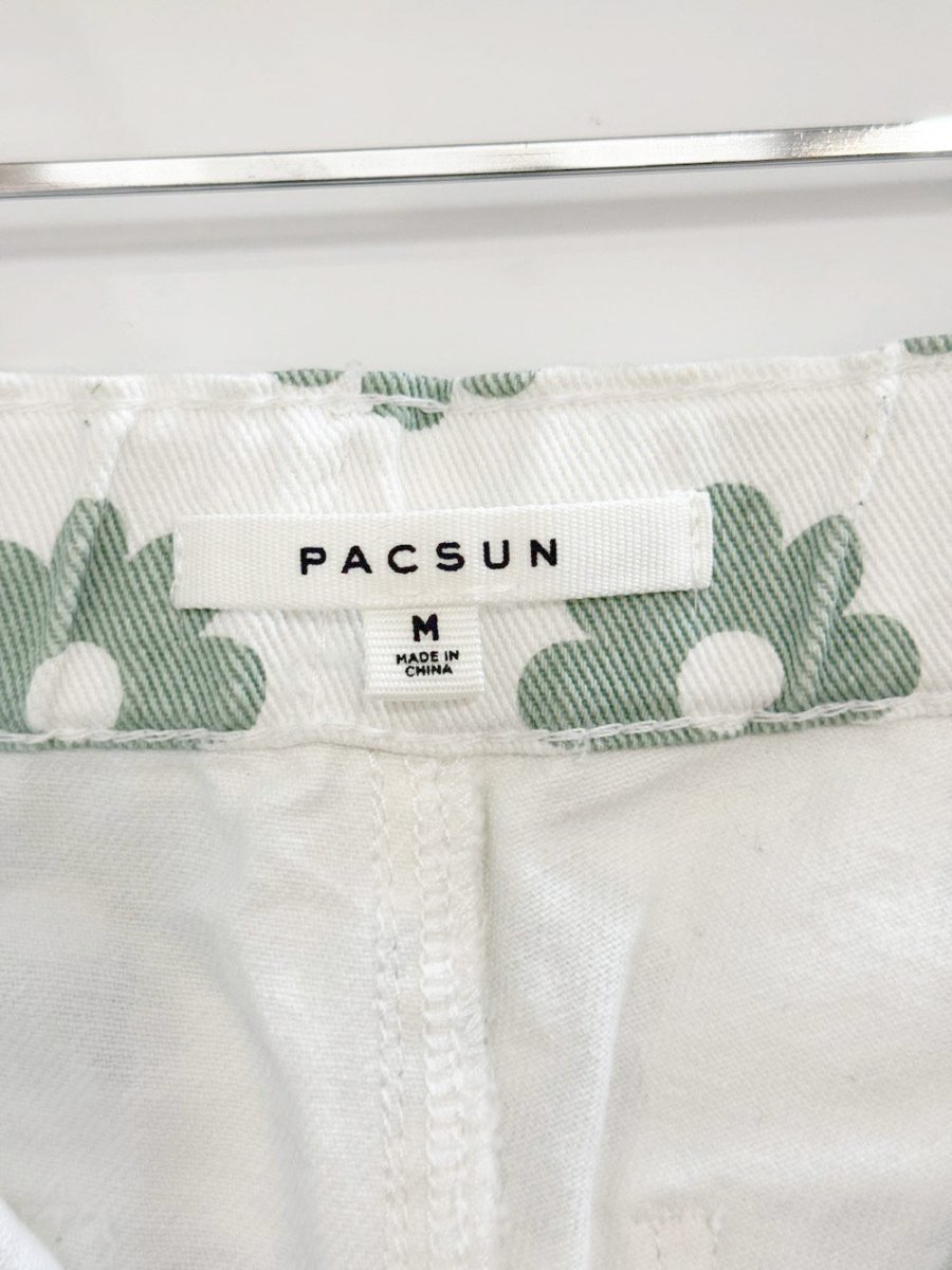 pacsun high rise floral denim shorts - good market thrift store