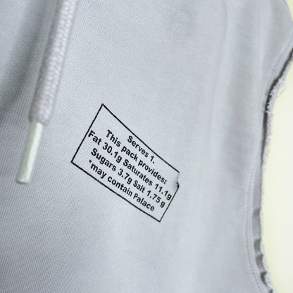 palace skateboards plow man sandwich hoodie - size large