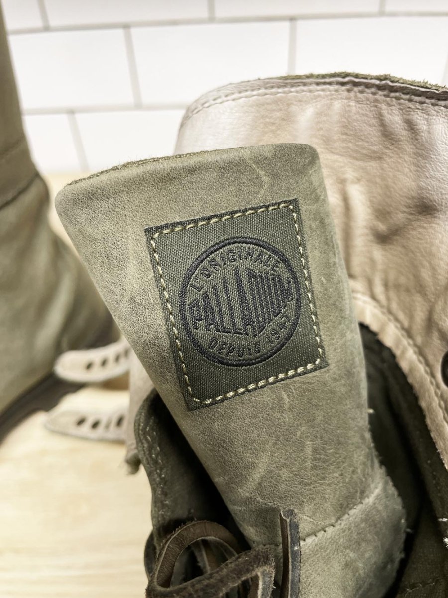 palladium pampa pelton leather buckle waterproof boots - good market thrift store