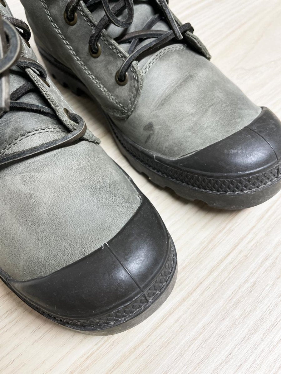 palladium pampa pelton leather buckle waterproof boots - good market thrift store