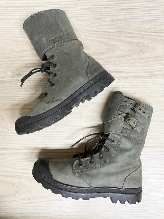 palladium pampa pelton leather buckle waterproof boots - good market thrift store