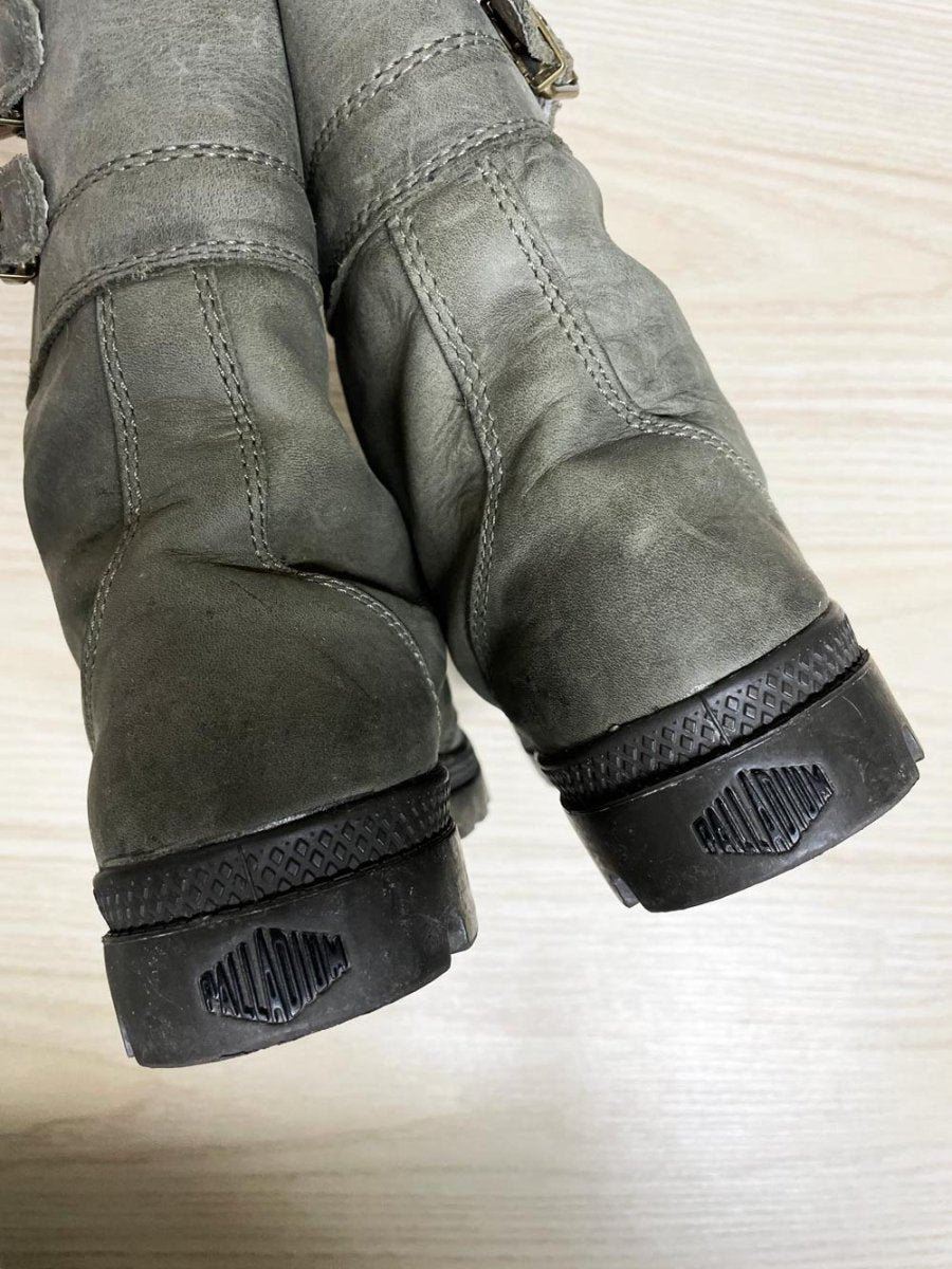 palladium pampa pelton leather buckle waterproof boots - good market thrift store