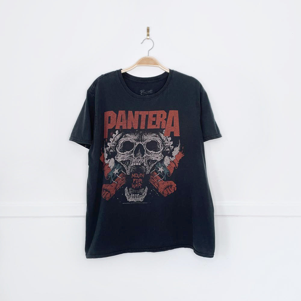 vintage 2015 pantera x bravado metal mouth of war tee