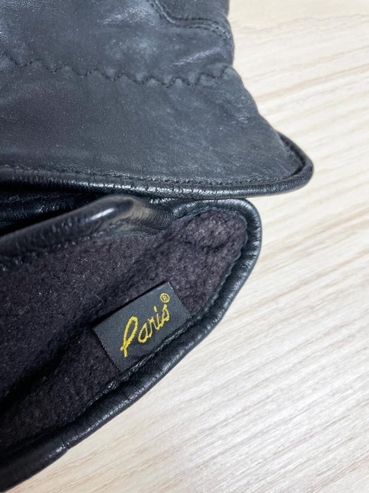 paris leather driving gloves | lined - good market thrift store