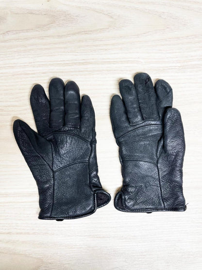 paris leather driving gloves | lined - good market thrift store