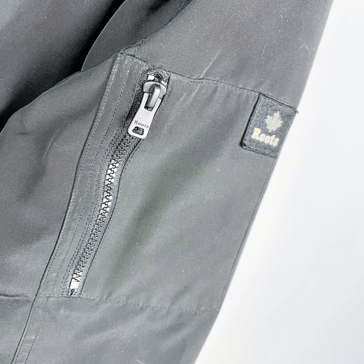 roots 2018 jasper black down parka - size xxl