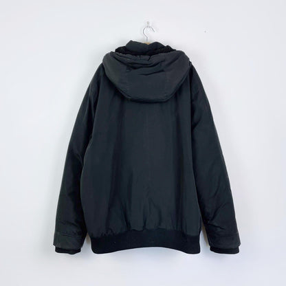 roots 2018 jasper black down parka - size xxl