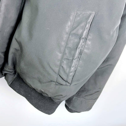 roots 2018 jasper black down parka - size xxl