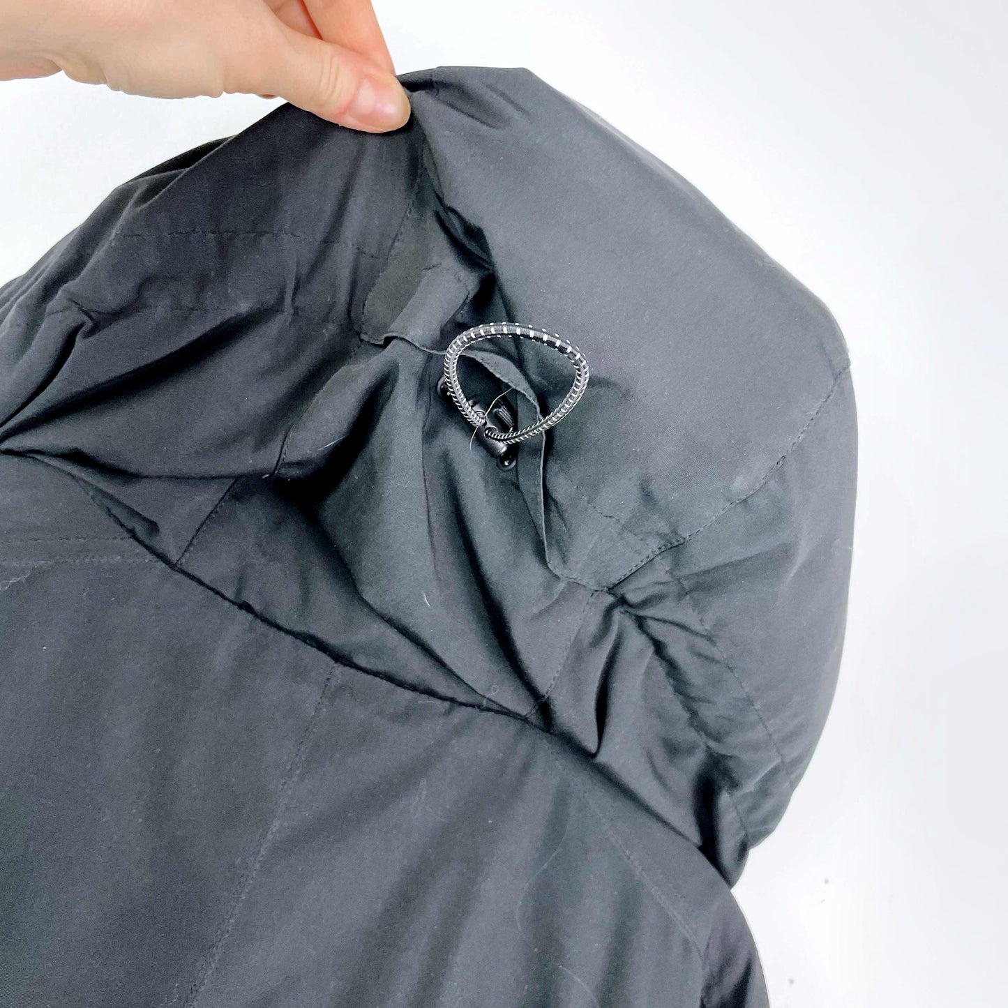 roots 2018 jasper black down parka - size xxl