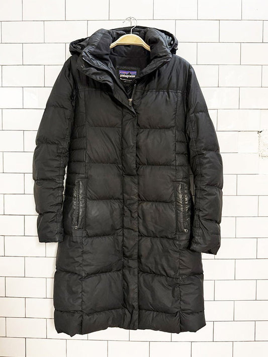 patagonia 600 - fill down with it duck down puffer coat | removable hood - good market thrift store