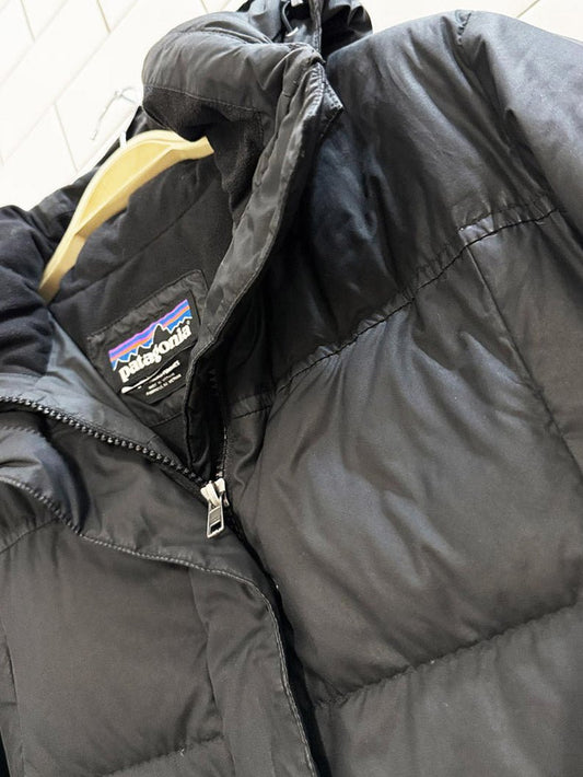 patagonia 600 - fill down with it duck down puffer coat | removable hood - good market thrift store