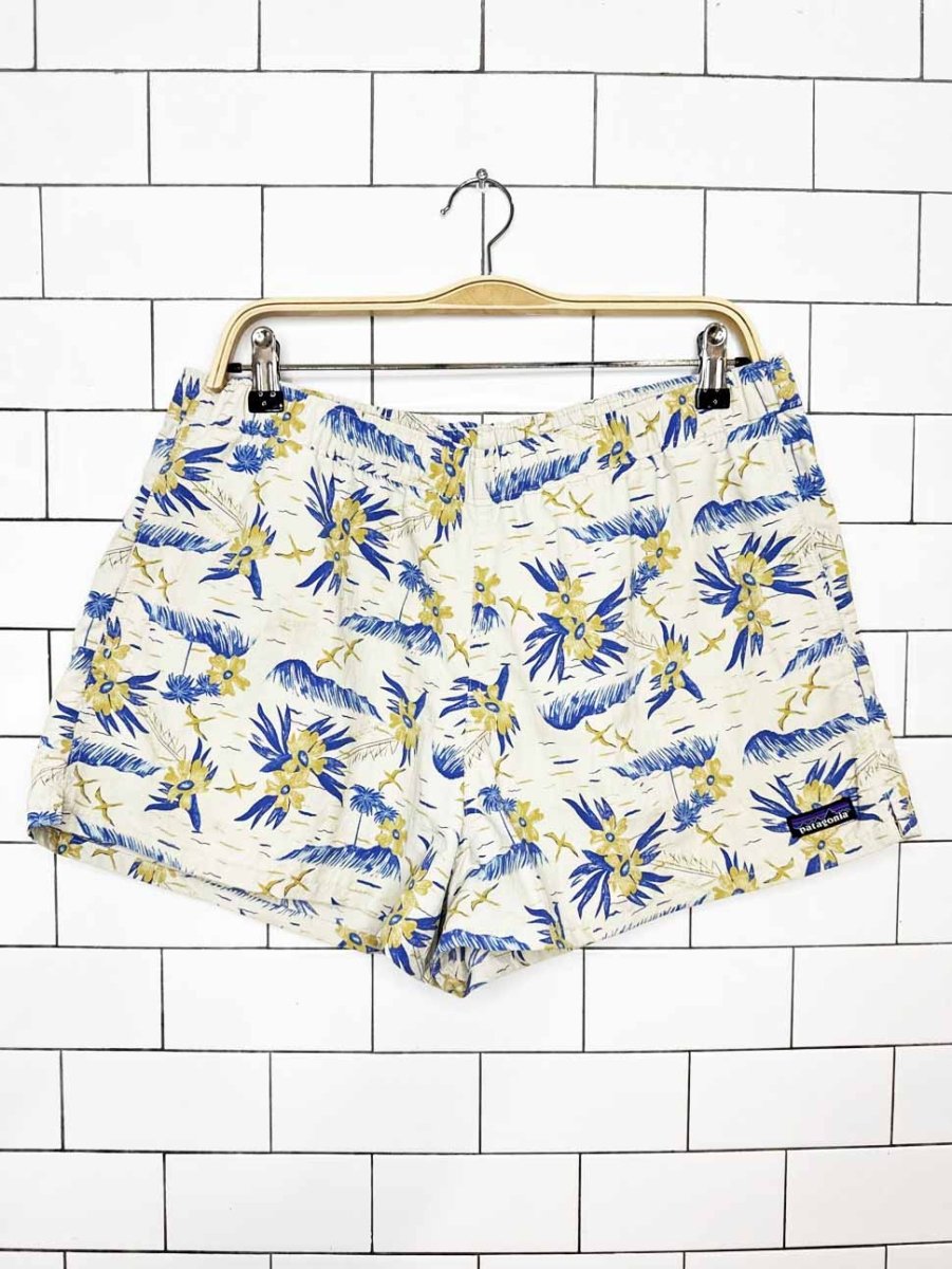 patagonia barely baggies tropical shorts - good market thrift store