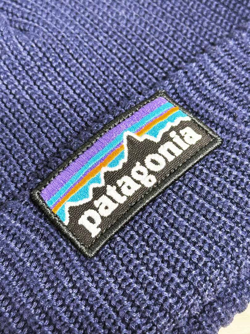 patagonia thick ribbed knit toque - good market thrift store