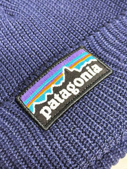 patagonia thick ribbed knit toque - good market thrift store