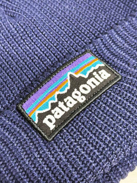 patagonia thick ribbed knit toque - good market thrift store