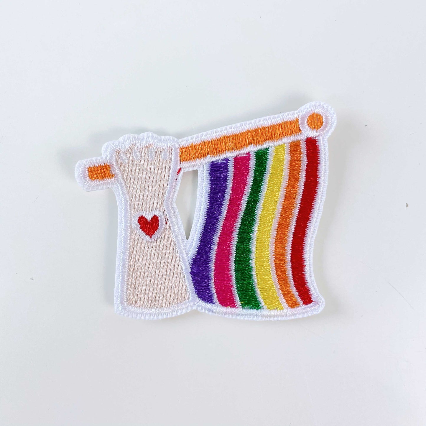 pride embroidered iron-on/sew-on patch
