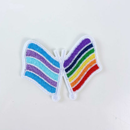 pride embroidered iron-on/sew-on patch