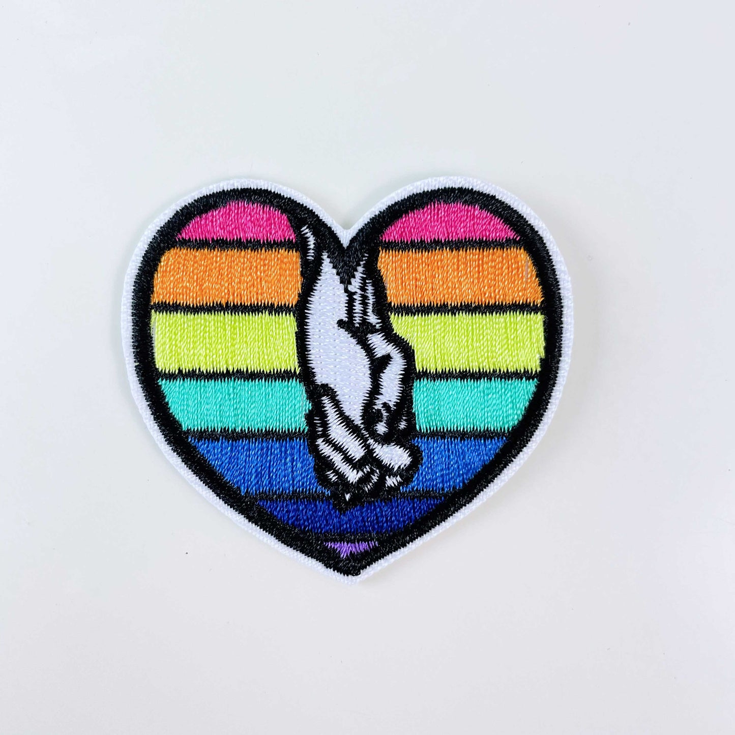 pride embroidered iron-on/sew-on patch