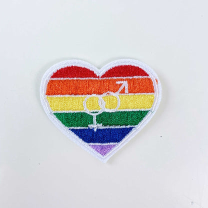 pride embroidered iron-on/sew-on patch