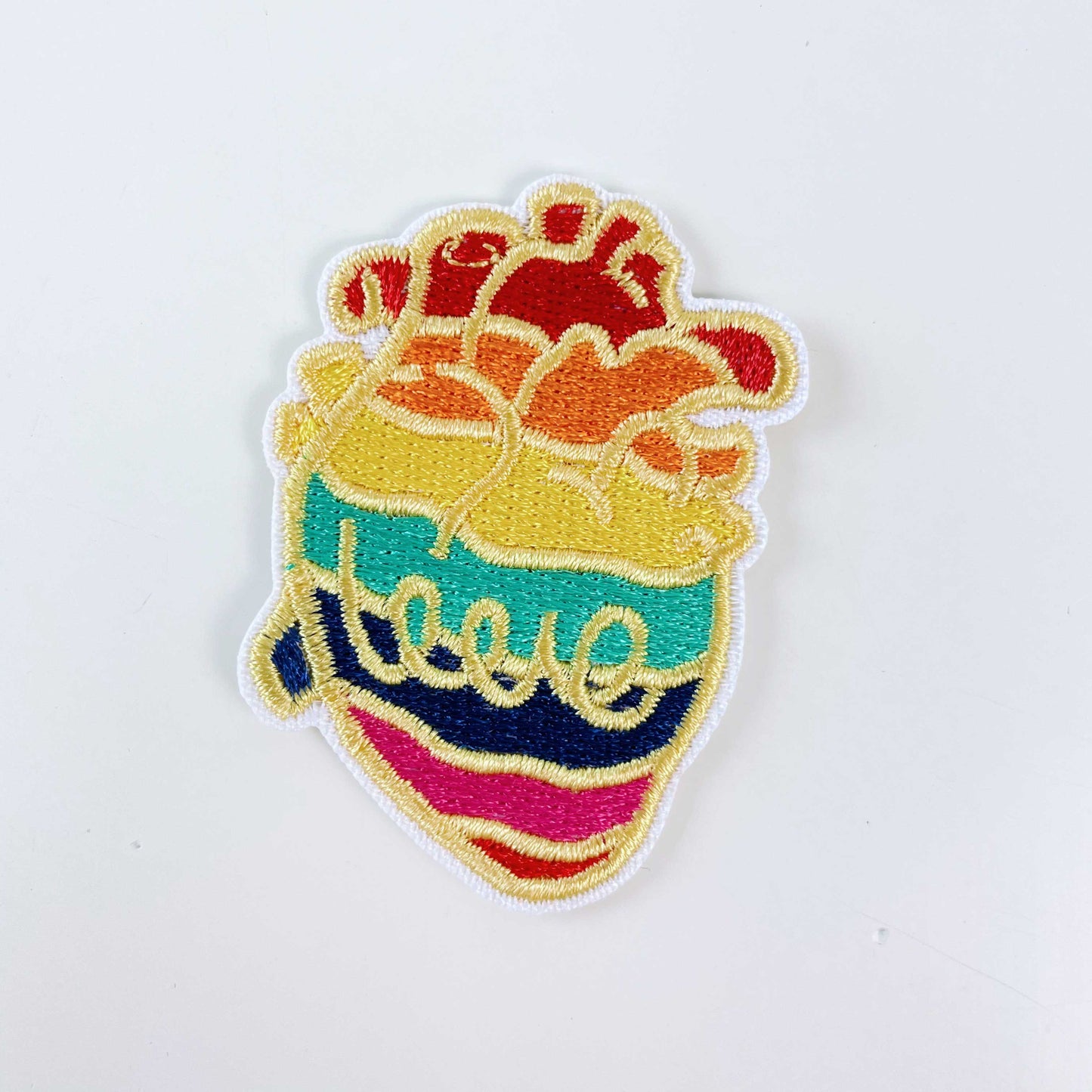 pride embroidered iron-on/sew-on patch