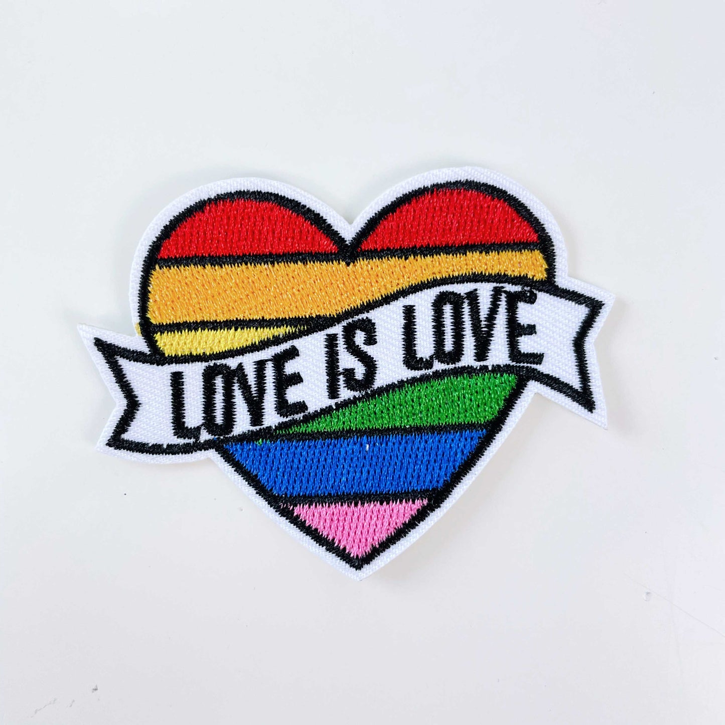 pride embroidered iron-on/sew-on patch