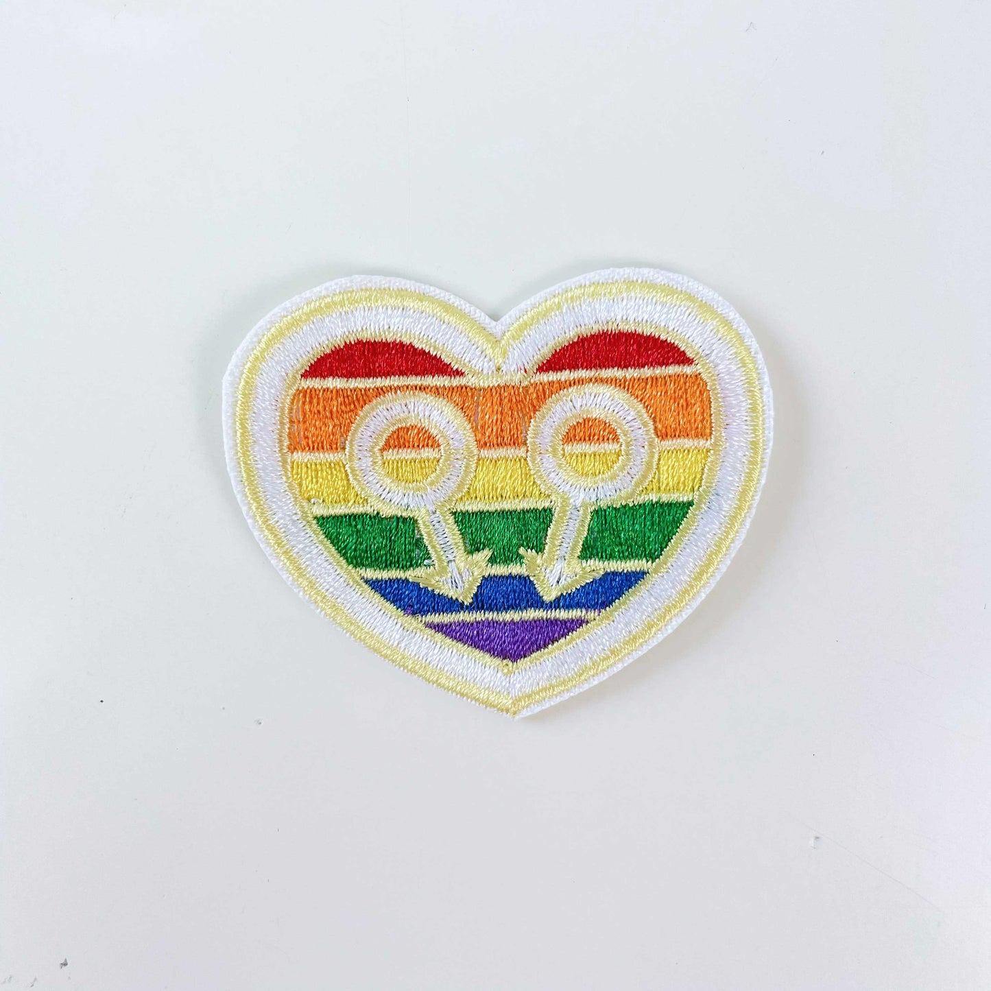 pride embroidered iron-on/sew-on patch