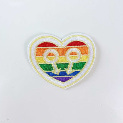 pride embroidered iron-on/sew-on patch