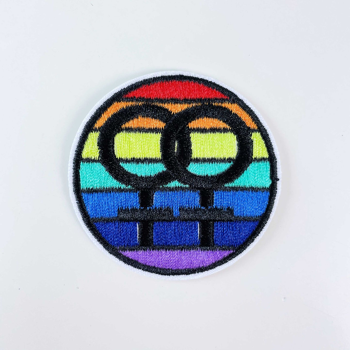 pride embroidered iron-on/sew-on patch
