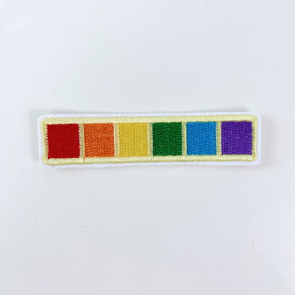 pride embroidered iron-on/sew-on patch